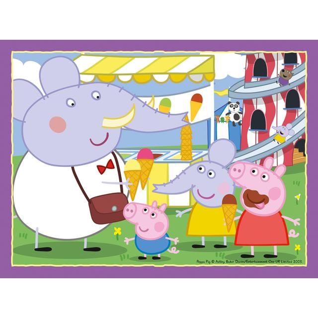 Peppa Pig 4 in a Box Jigsaw Puzzles