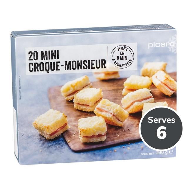 Picard Mini Croque Monsieur   20 per pack GOODS M&S   