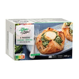 Picard Goats Cheese & Spinach Pastries   4 x 110g GOODS M&S   