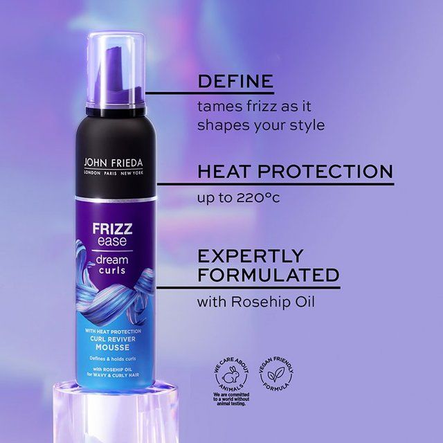 John Frieda Frizz Ease Dream Curls Defining Curl Reviver Mousse   200ml