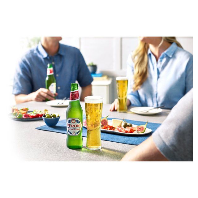 Peroni Nastro Azzurro Gluten Free Beer Lager Bottles   4 x 330ml GOODS M&S   