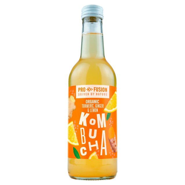 Profusion Organic Kombucha Turmeric Lemon & Ginger   330ml