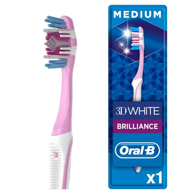 Oral-B 3D White Brilliance 40 Medium Toothbrush GOODS M&S   