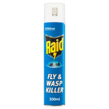 Raid Rapid Action Wasp Mosquito & Fly Killer Aerosol Spray 300ml essentials Sainsburys   