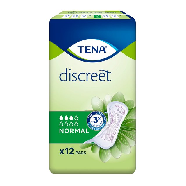 TENA Lady Discreet Normal Incontinence Pads   12 per pack GOODS M&S   