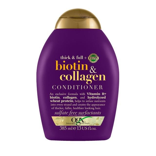 OGX Thick & Full+ Biotin & Collagen pH Balanced Conditioner   385ml GOODS M&S   