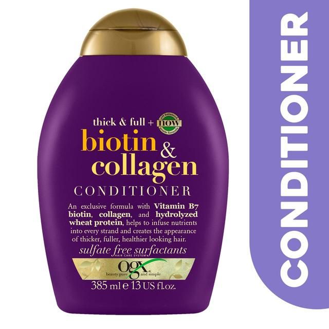 OGX Thick & Full+ Biotin & Collagen pH Balanced Conditioner   385ml