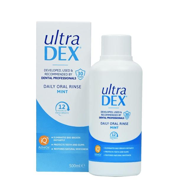 UltraDEX Daily Oral Rinse Mint   500ml GOODS M&S   