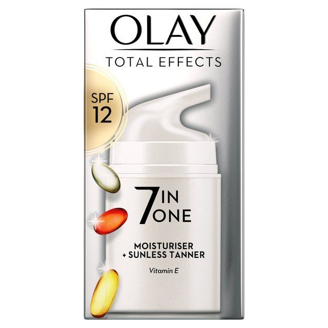 Olay Total Effects 7in1 Light Sun-Kissed Glow Moisturiser   37ml GOODS M&S   