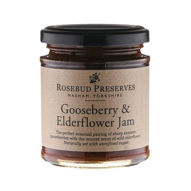 Rosebud Preserves Gooseberry & Elderflower Jam   227g GOODS M&S   