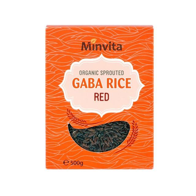 Minvita Organic Sprouted Red GABA Rice   500g