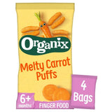 Organix Melty Carrot Organic Puffs 6 mths+ Multipack   4 x 18g GOODS M&S   