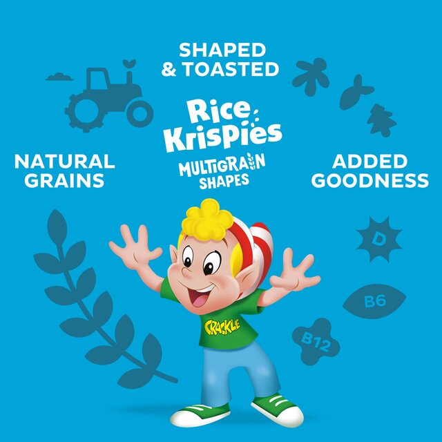 Kellogg's Rice Krispies Multi-Grain Shapes   350g