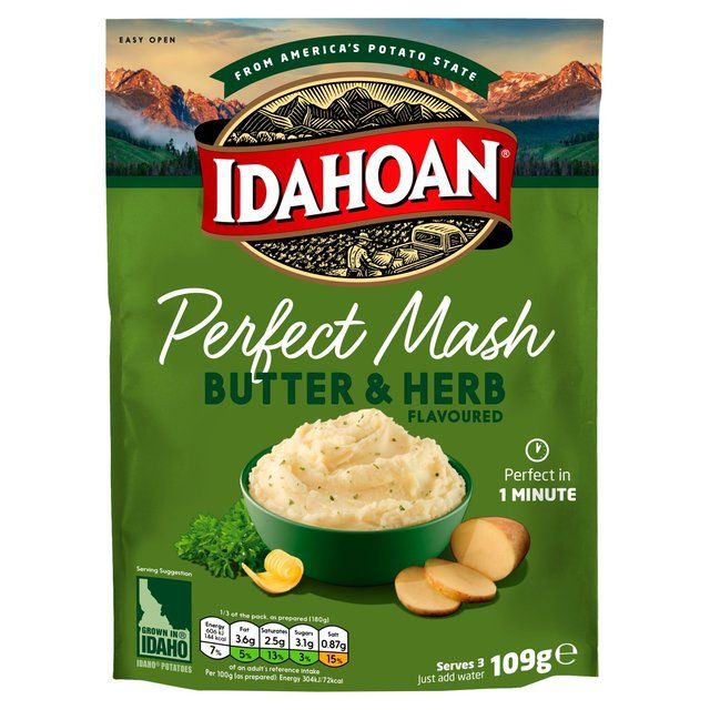 Idahoan Butter &amp; Herb Mash    109g