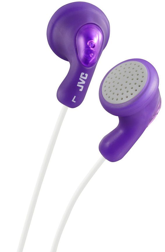 JVC Gumy Earphones F14 Grape Violet