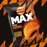 Walkers Max Punchy Paprika Sharing Bag Crisps   140g GOODS M&S   