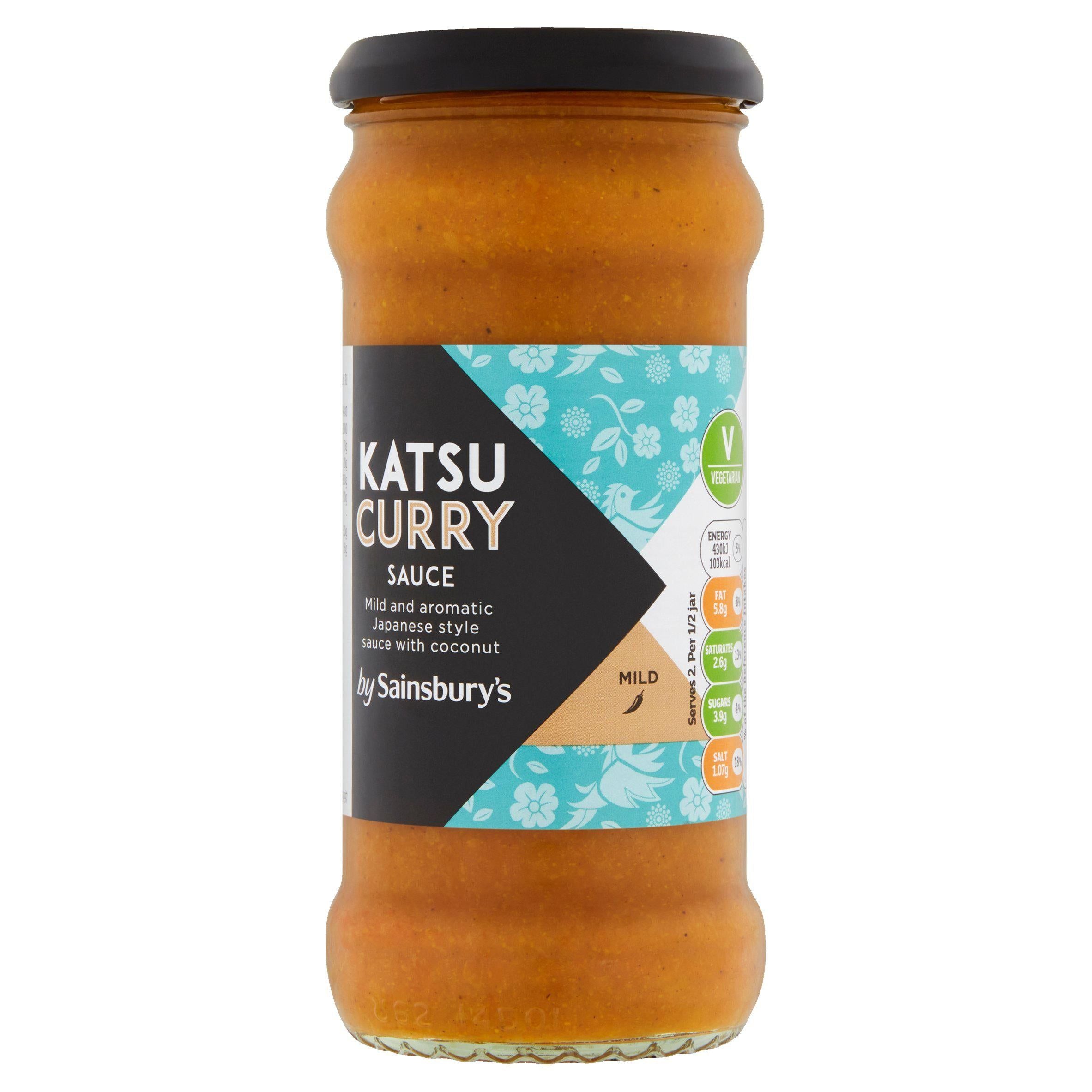 Sainsbury's Katsu Curry Sauce 340g Thai Japanese & Emerging cuisines Sainsburys   