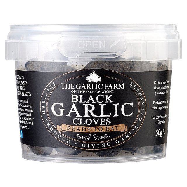 The Garlic Farm Black Garlic Cloves   50g