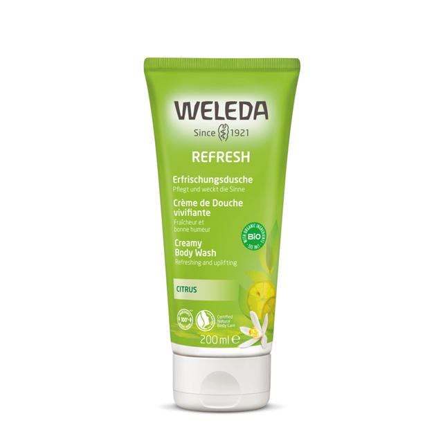 Weleda Natural Citrus Creamy Body Wash Vegan   200ml