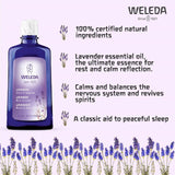 Weleda Natural Lavender Relaxing Bath Milk Vegan   200ml GOODS M&S   