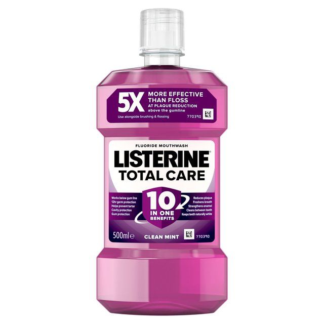 Listerine Clean Mint Total Care Mouthwash   500ml