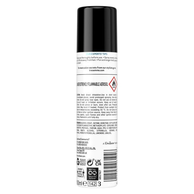 TRESemme Salon Finish Freeze Hold Hairspray   100ml