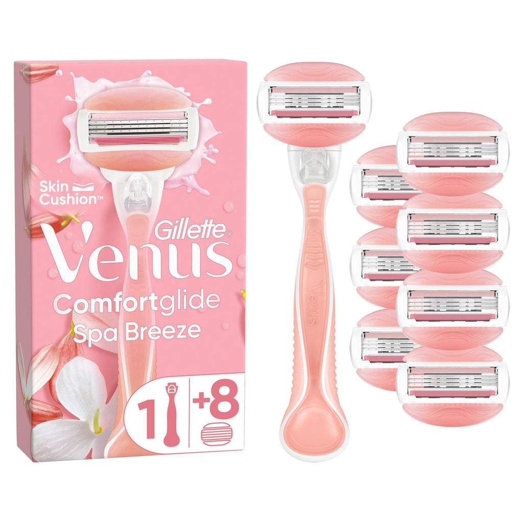 Venus Comfortglide Spa Breeze Value Pack Razor Blades x8