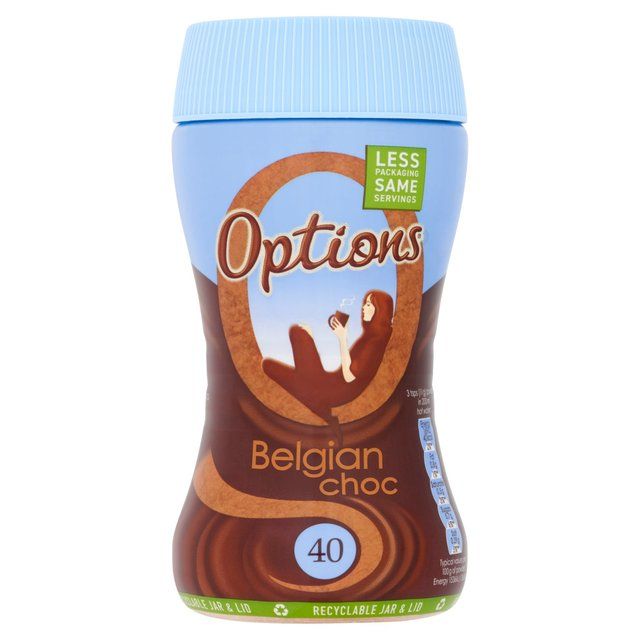 Options Belgian Hot Chocolate Drink   220g GOODS M&S   