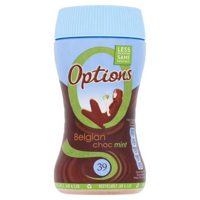 Options Mint Hot Chocolate Drink   220g GOODS M&S   