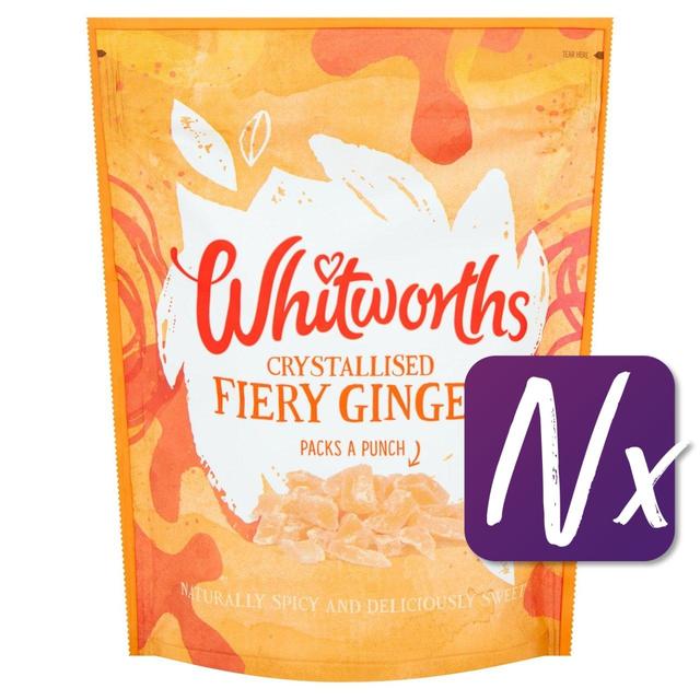 Whitworths Crystal Ginger   175g