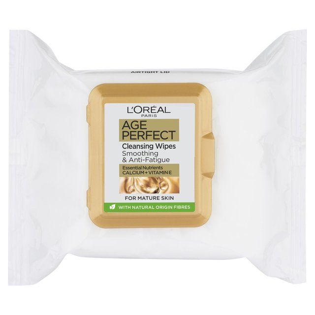 L'Oreal Age Perfect Smoothing Cleansing Wipes   25 per pack GOODS M&S   