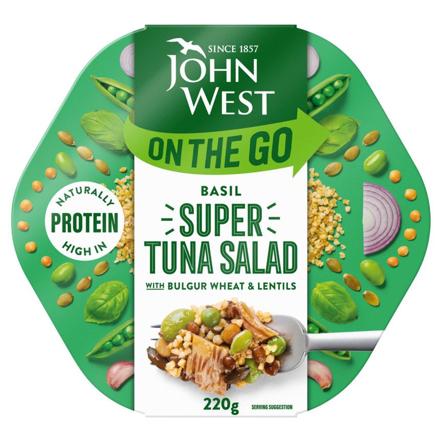 John West On the Go Basil Super Tuna Salad