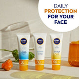 NIVEA SUN UV Face SPF 50 Q10 Anti-Age & Anti-Pigments 50ml GOODS Superdrug   