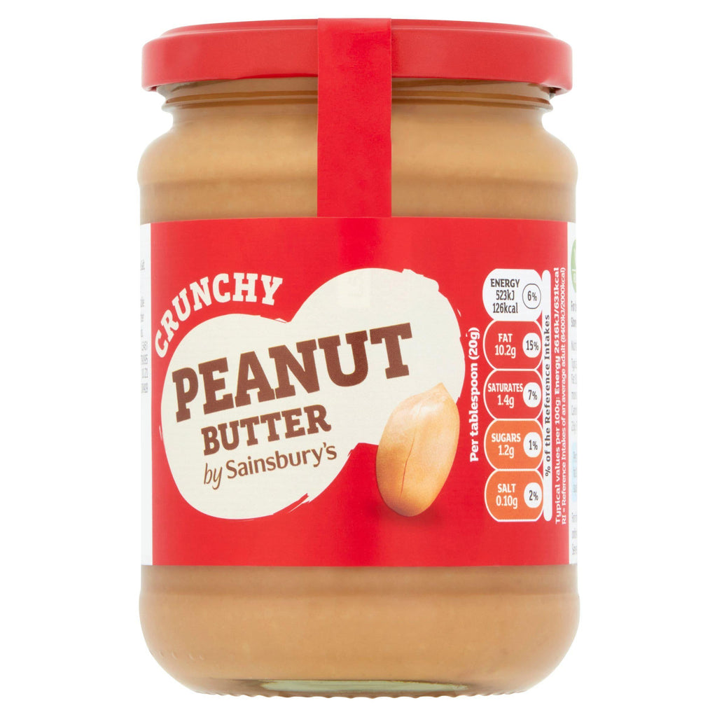 Sainsbury's Peanut Butter Crunchy 340g