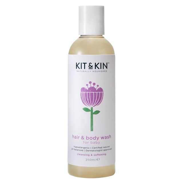 Kit & Kin Natural Hair & Body wash   250ml