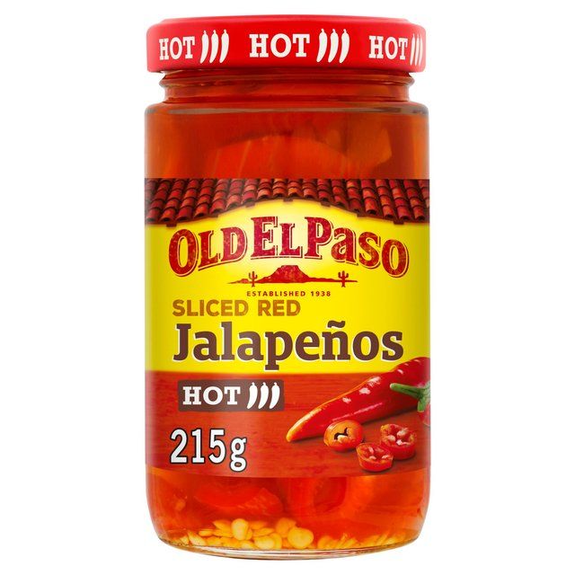 Old El Paso Sliced Red Jalapenos   215g GOODS M&S   