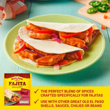 Old El Paso Roasted Tomato & Peppers Fajita Seasoning Mix   30g GOODS M&S   