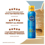 NIVEA SUN Cooling Suncream Mist SPF30 Protect&Refresh 200ml GOODS Superdrug   