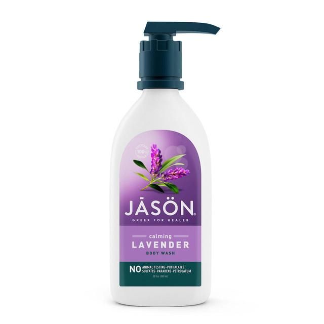 Jason Vegan Lavender Satin Body Wash Pump   900ml