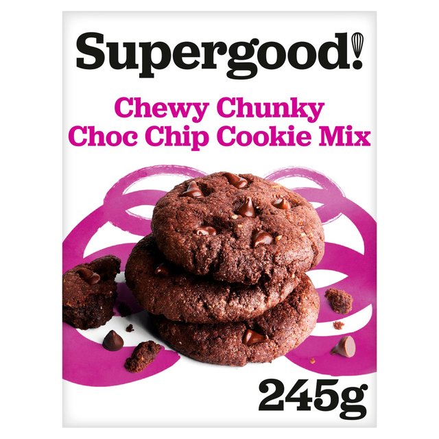 Supergood! Bakery Gluten Free & Vegan Chewy Chocolate Chip Cookie Mix   245g