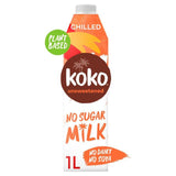 Koko Dairy Free Chilled Unsweetened Coconut Drink   1L GOODS M&S   