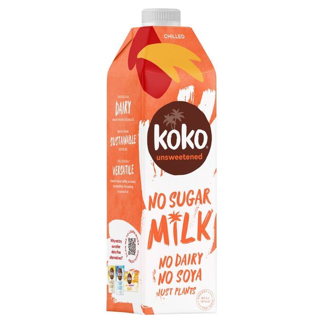 Koko Dairy Free Chilled Unsweetened Coconut Drink   1L GOODS M&S   