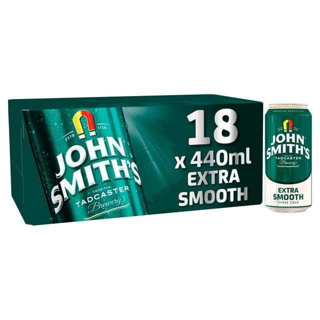 John Smith's Extra Smooth Ale Cans   18 x 440ml