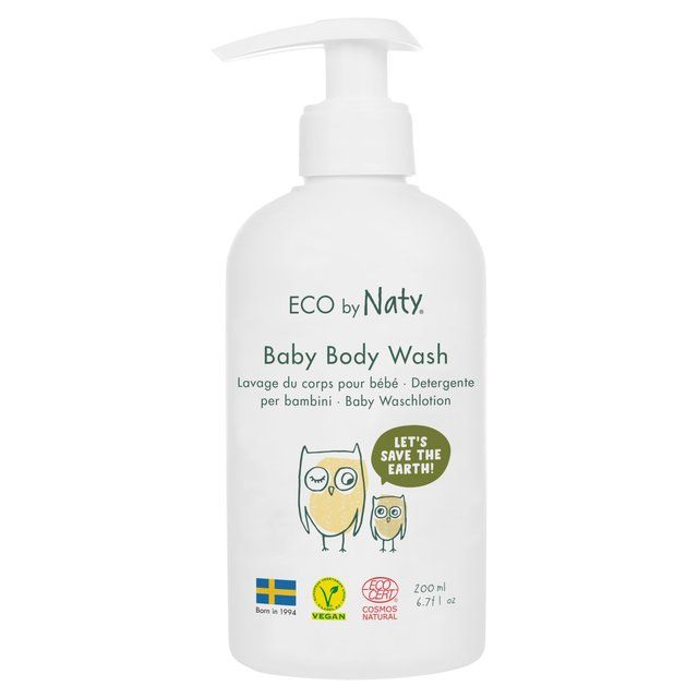 Naty Eco Baby Body Wash   200ml