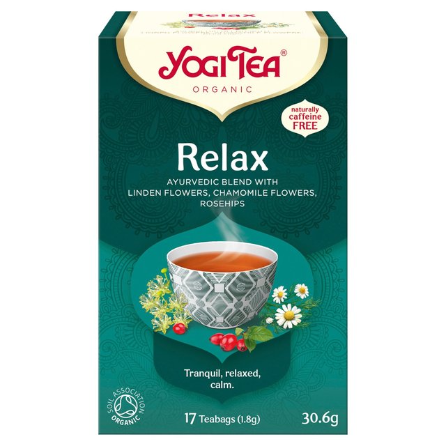 Yogi Tea Organic Relax Tea Bags   17 per pack