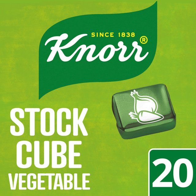 Knorr 20 Vegetable Stock Cubes   20 x 10g