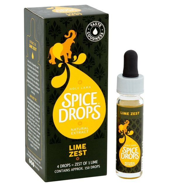 Spice Drops Concentrated Natural Lime Zest Extract   5ml