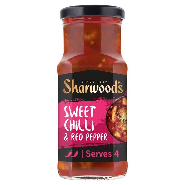 Sharwood's Stir Fry Sweet Chilli & Red Pepper Cooking Sauce   425g