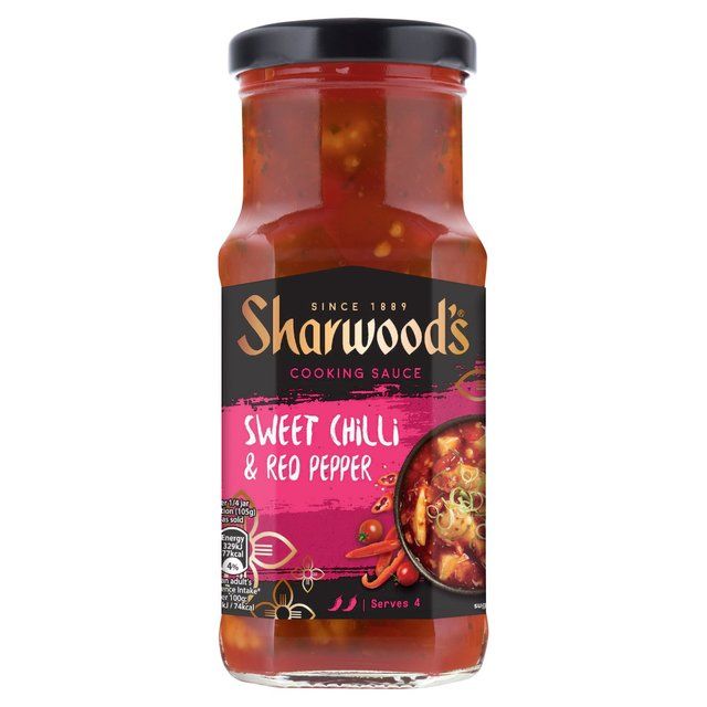 Sharwood's Stir Fry Sweet Chilli & Red Pepper Cooking Sauce   425g