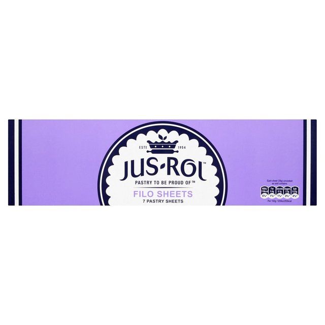 Jus-Rol Frozen Filo Pastry Sheets   270g